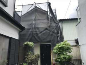 外壁の延焼被害